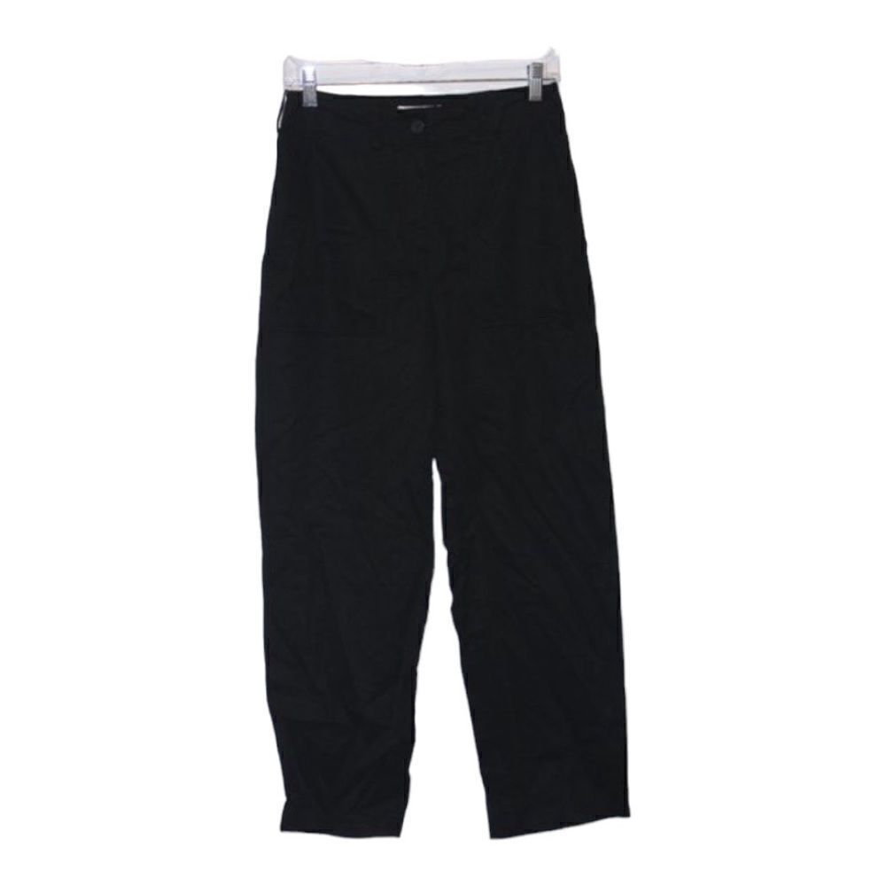 Treasure & Bond Black High Rise Straight Leg Pants Women's Size 6